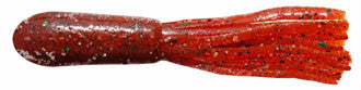 2.75" Bass & Walleye Teasers - 12 Pack - Red Pumpkin / Red & Green