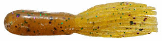 2.75" Bass & Walleye Teasers - 12 Pack - Rootbeer / Green & Purple