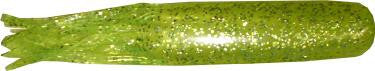 7" Ish Tubes - 2 Pack - Chartreuse Sparkle